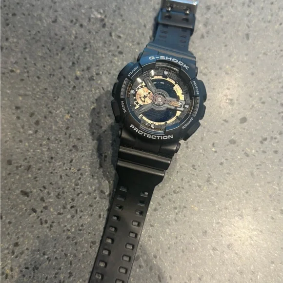 G-Shock Dual-Tone Black and Gold Watch - Picture 3 of 4